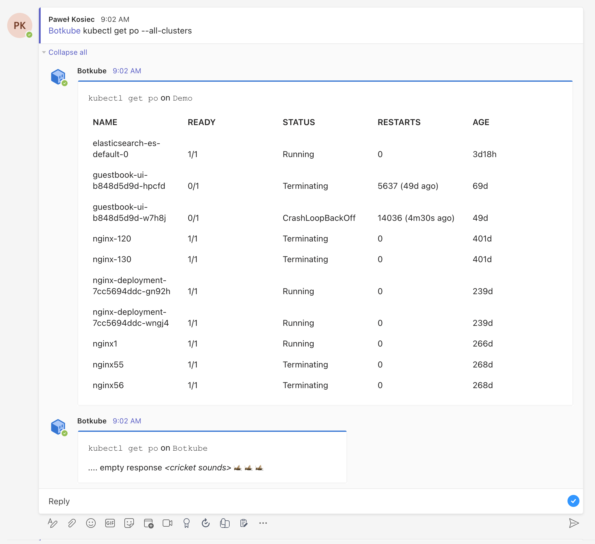 Cloud Microsoft Teams All Clusters